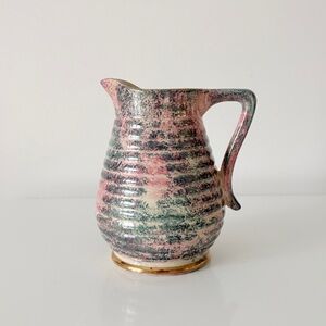 Govancroft Glasgow Pottery Lustre Jug Made in Scotland Shabby Chic Vintage